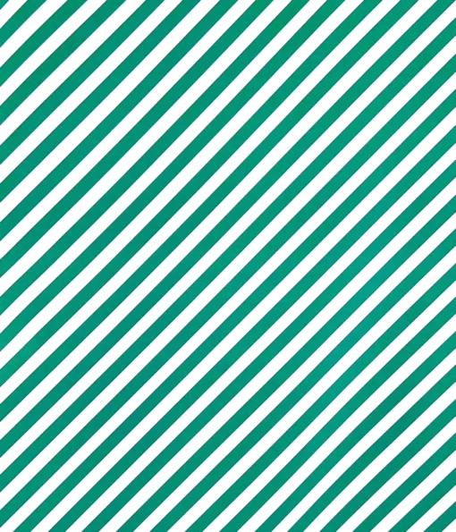 Emerald green diagonal stripe design