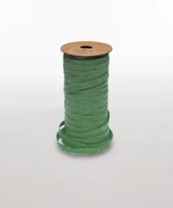 ribbon paper raffia emerald green